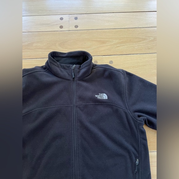 NORTH FACE BLACK FLEECE SWEATSHIRT JACKET SHELL FULL ZIP XL - Picture 6 of 8